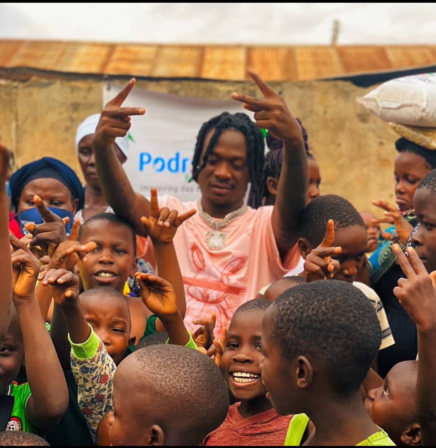 Fik Fameica Ugandan Rapper doing Charity To Help the Community