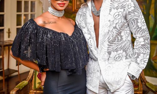 Jux and Huddah Monroe  Share Steamy Kiss in newly Released Video: HuntrMania