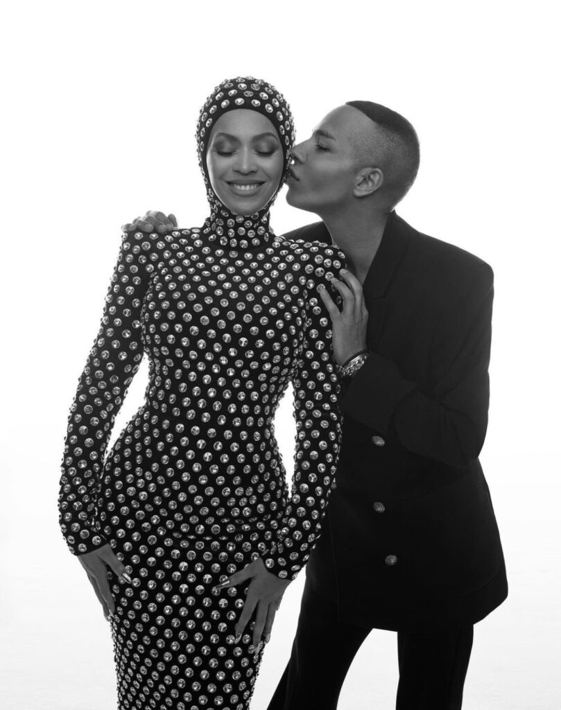  Beyoncé x Balmain "Renaissance Couture" collection