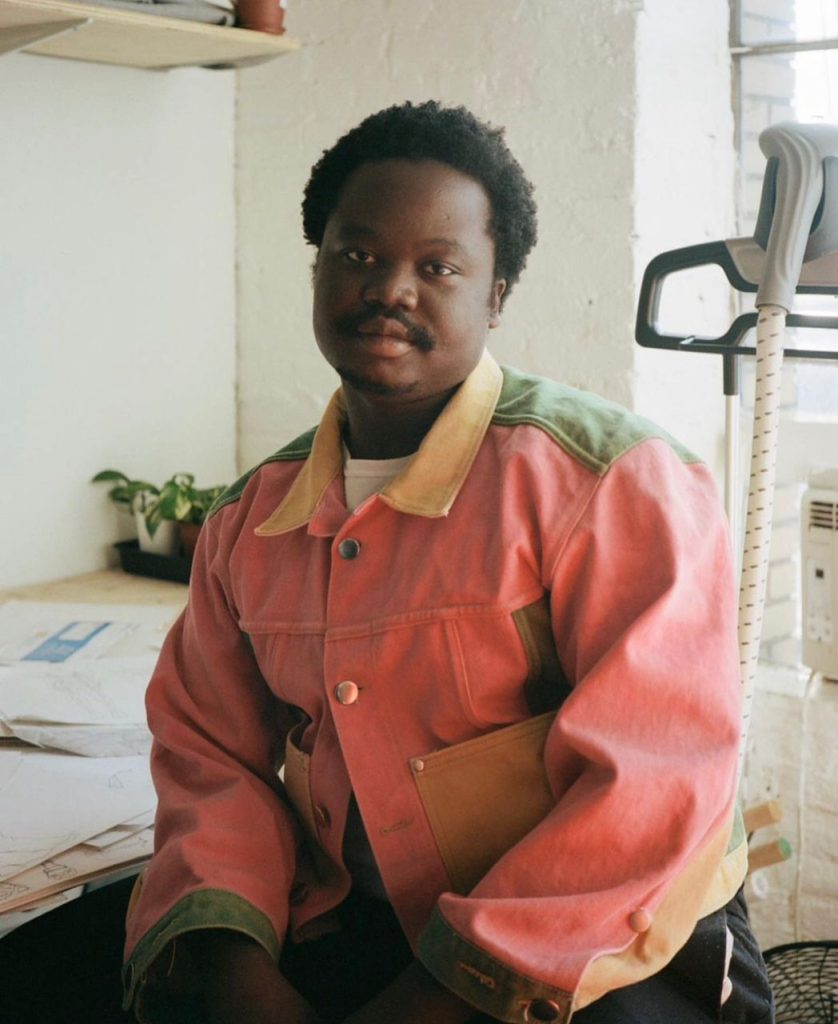 Picture of designer Jacques Agbobly  Photographer Nayquan Shuler HuntrMania